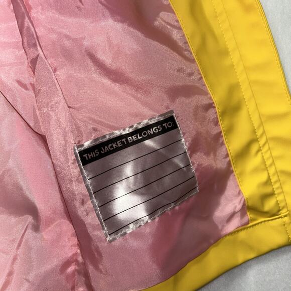 Disney Mini Mouse Rain Jacket Kids NEW YELLOW - Picture 7 of 8